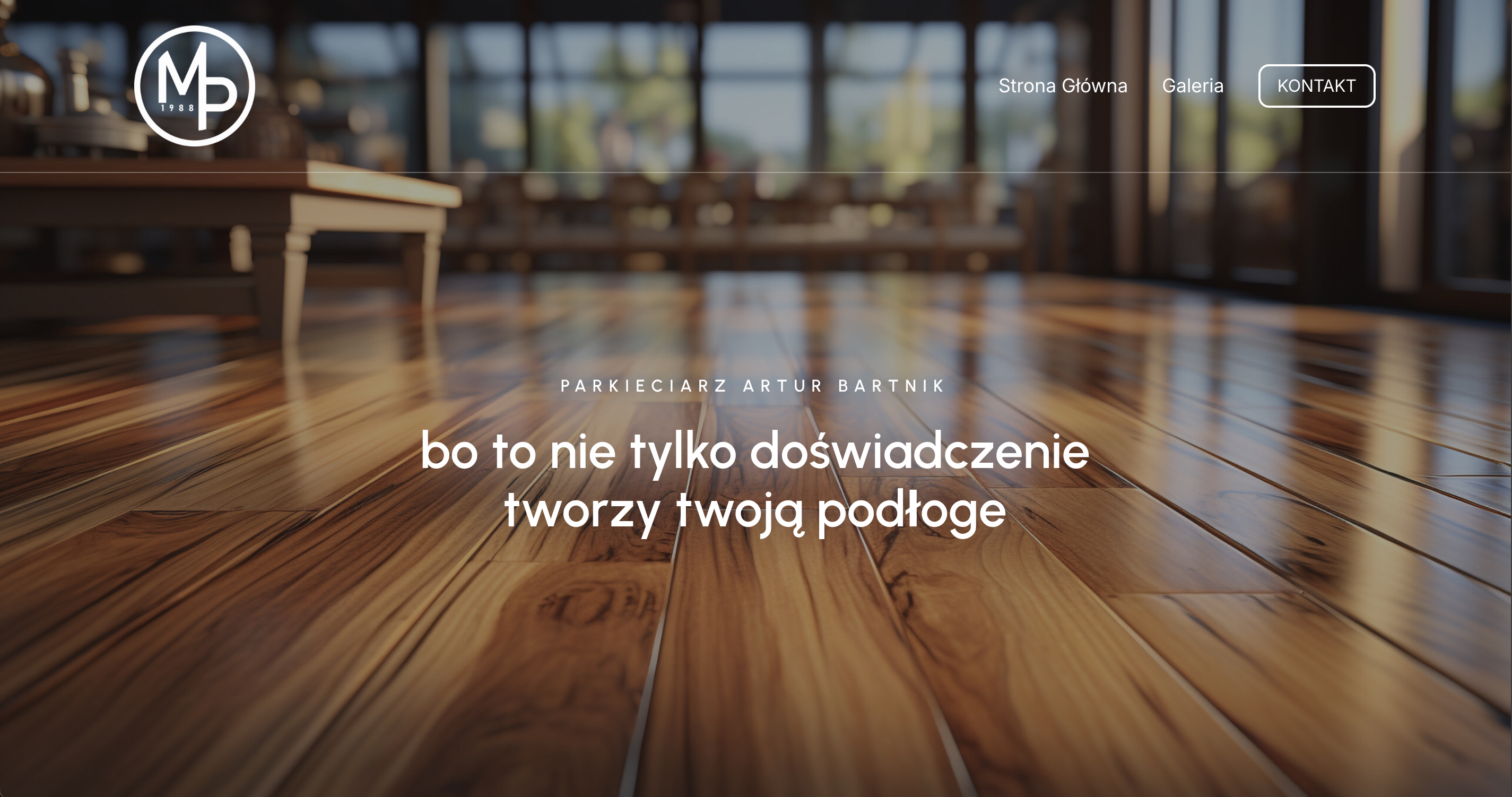 Montownia Parkietu Website Screenshot